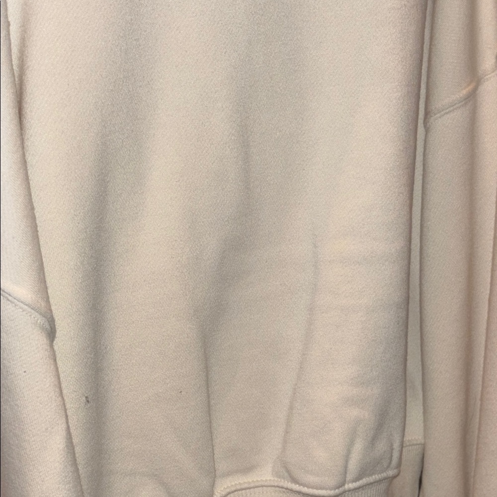 Wild Fable Women's Cropped Sweatshirt Wild Fable Off-White S Small NWT - Picture 5 of 5